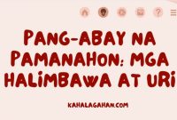 Pang-abay na Pamanahon